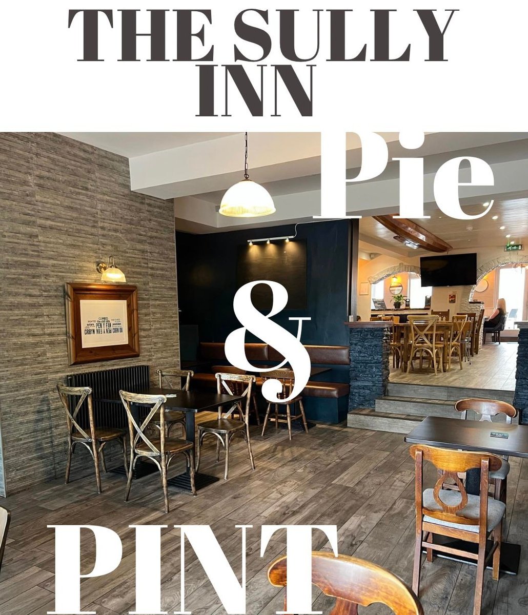 InnSully's tweet image. It's Pie and pint night here tonight.

£12 for a pie and a pint of your choice 🍻🥧