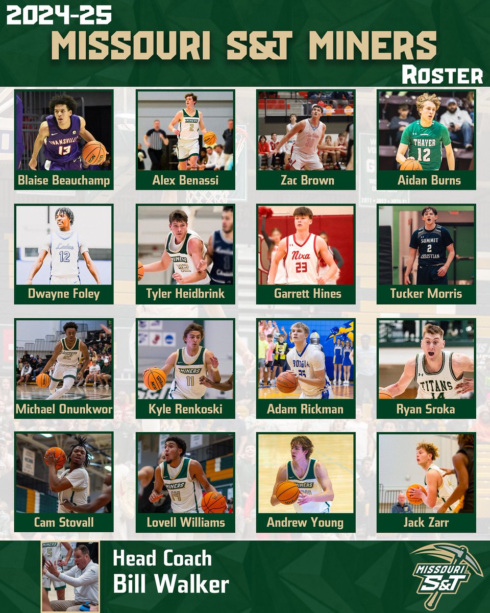 Miners_MBB's tweet photo. ROSTER PREVIEW 👀

🟢🟡🏀🟢🟡 https://t.co/ktzChccT53