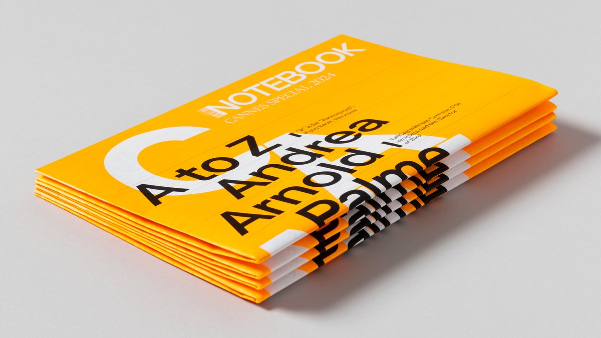 mubinotebook's tweet image. Retweet for a chance to win a copy of our Notebook Cannes Special—a limited-edition publication featuring contributions from Andrea Arnold and Jane Campion, an advice column, an illustrated A-Z of Cannes, and much more.

Winners will be notified on Wednesday June 19.