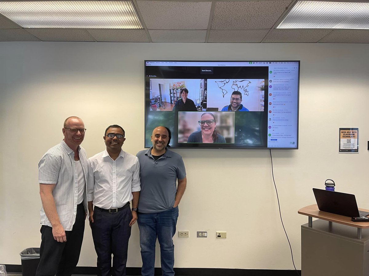_dipto_das_'s tweet image. I successfully defended my dissertation at @cuinfoscience yesterday! I am grateful to my wonderful committee members, @bsemaan, @cfiesler, @whatknows, @ishtiaqueSIA, and @gleemie. I am excited to join @UofT as a postdoc with awesome @GuhaShion and Ishtiaque from the Fall!
#phdone