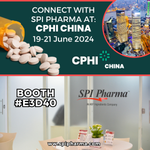 spipharma's tweet photo. We are a few days away from @CPHI_Events in China! Stop by Booth# E3D40 and meet our team of experts to see how we can help with your formulation needs!!
#CPHI #China #SPIPharma #Excipients #Drugdelivery https://t.co/52sFUDeq20