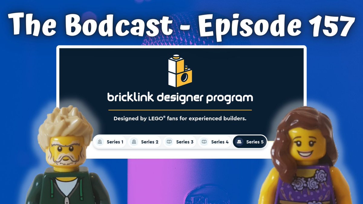 It's new podcast episode day! This week we're looking at the submissions into the next round of the Bricklink Designer Program! Head over to YouTube to listen! (buff.ly/38EnLsh)

#lego #podcast #legopodcast #afol @lego #legonews #legosets #legolife #legoideas