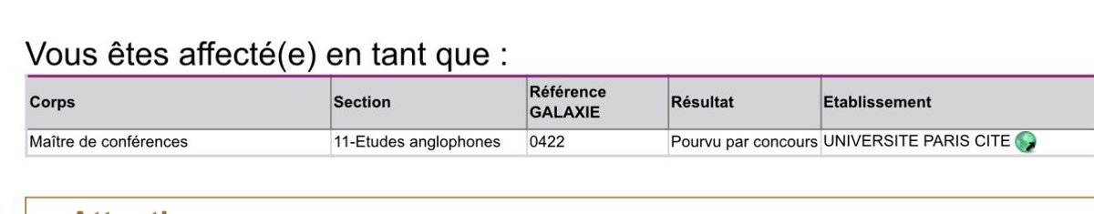 Big news !! I'm excited to share that I will join Université Paris Cité this September as Associate Professor (Maître de Conférences) in Linguistics and English Language. Very grateful for this result after a long ride😊🥳 <a href="/univ_paris_cite/">Université Paris Cité</a>