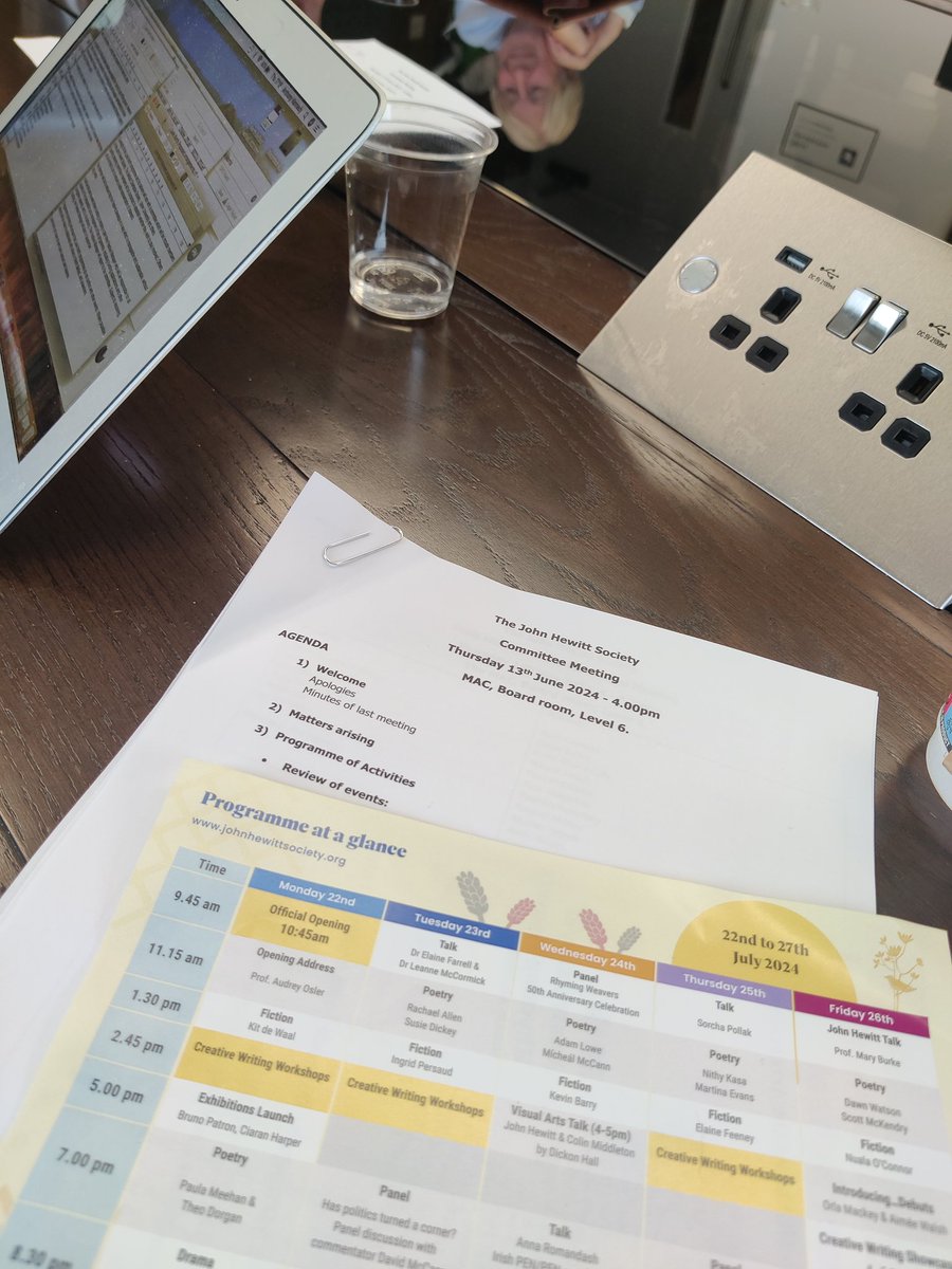 The John Hewitt Society tweet media