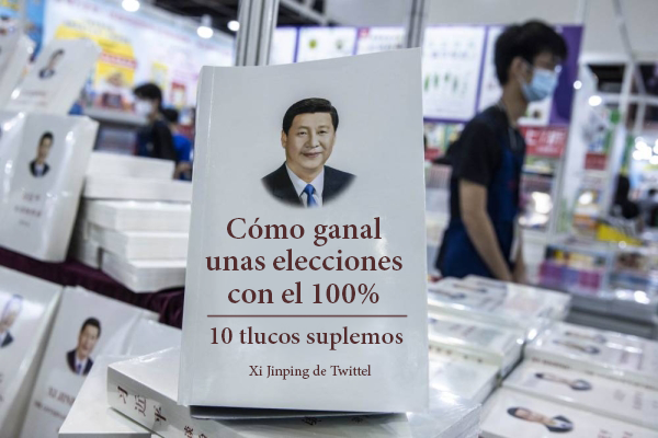 XoiXiJinping's tweet photo. Aplovecho que la gente habla de libros en Twittel

Sólo disponible en AliExplés. La sección liblelía se encuentla justamente debajo de la sección misiles nucleales del menú https://t.co/c7pGxvdStb