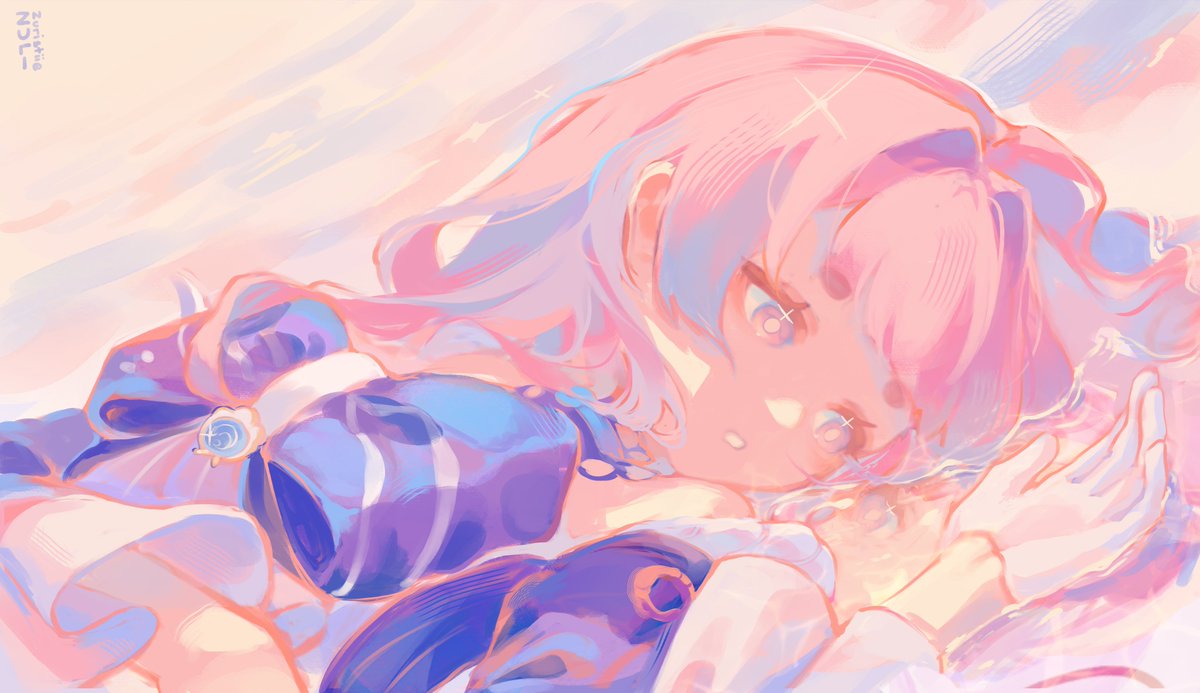 zuristiie's tweet photo. Commission || for @aerikomi 🤍 #kokomi #GenshinImpact https://t.co/QYQrmkT76o