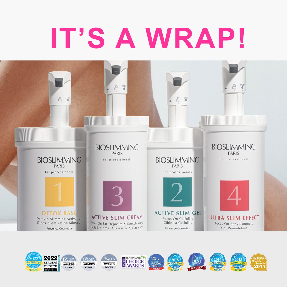 BIOSLIMMING's tweet photo. French clinical study conducted on @BIOSLIMMING shows that 43% of women had an immediate decrease in the hips perimeter following the Bioslimming Wrap 40% of women lost 0.5 kg to 1 kg (1.1 lbs to 2.2 lbs) after the 60 minutes Bioslimming treatment.
#bioslimming #bodywraps https://t.co/BWJPvqKjZu