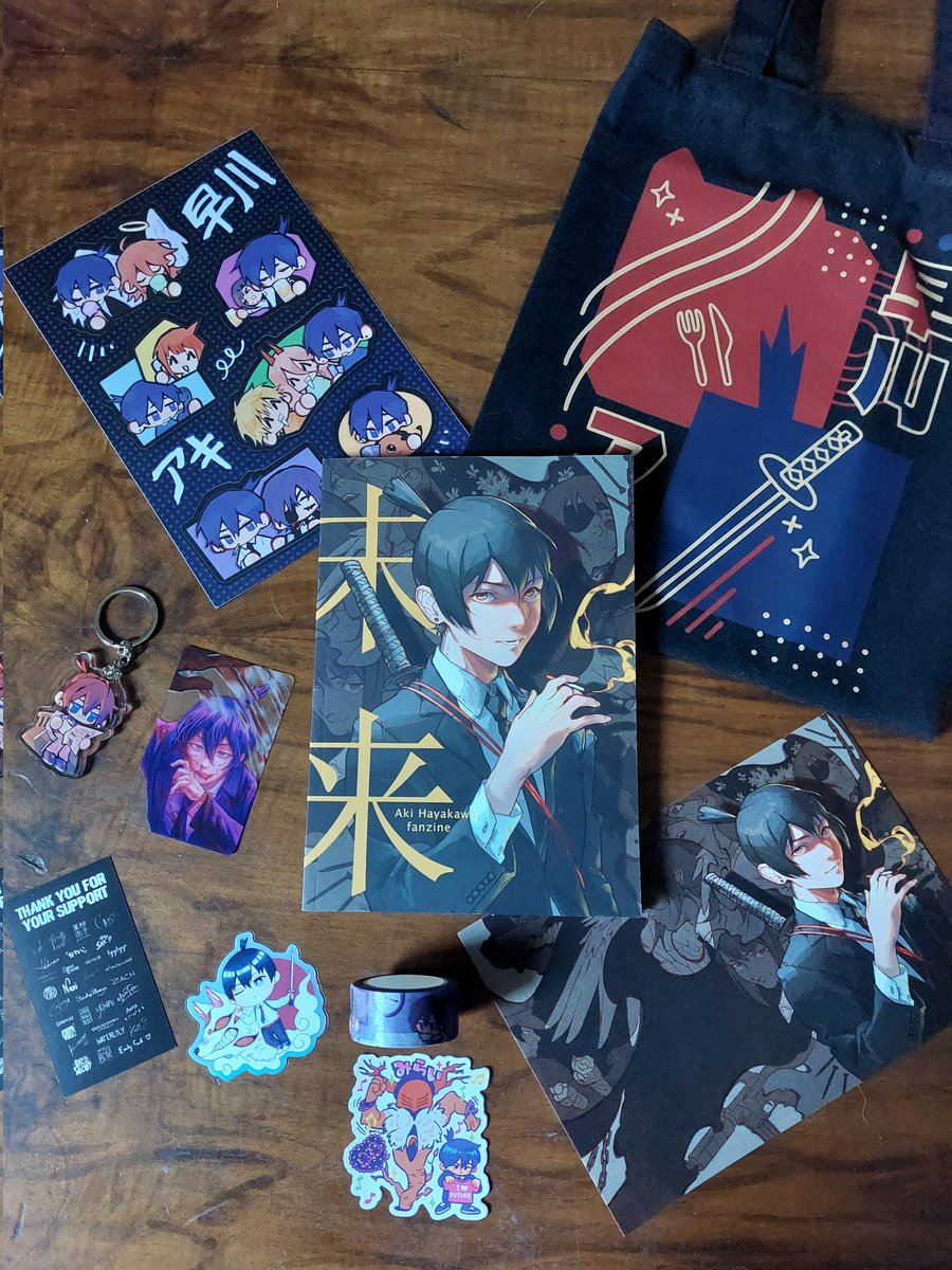 Ahhh!!! my <a href="/akifanzine/">Aki Hayakawa Fanzine</a> arrived today!! 🙌😍