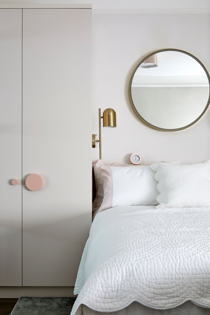 A peek into a little girl's room within a family townhouse we recently completed in London. The beautiful wallpaper from <a href="/fromental/">Fromental</a> sets a perfect mood to spark imagination and create a magical space where dreams take flight.