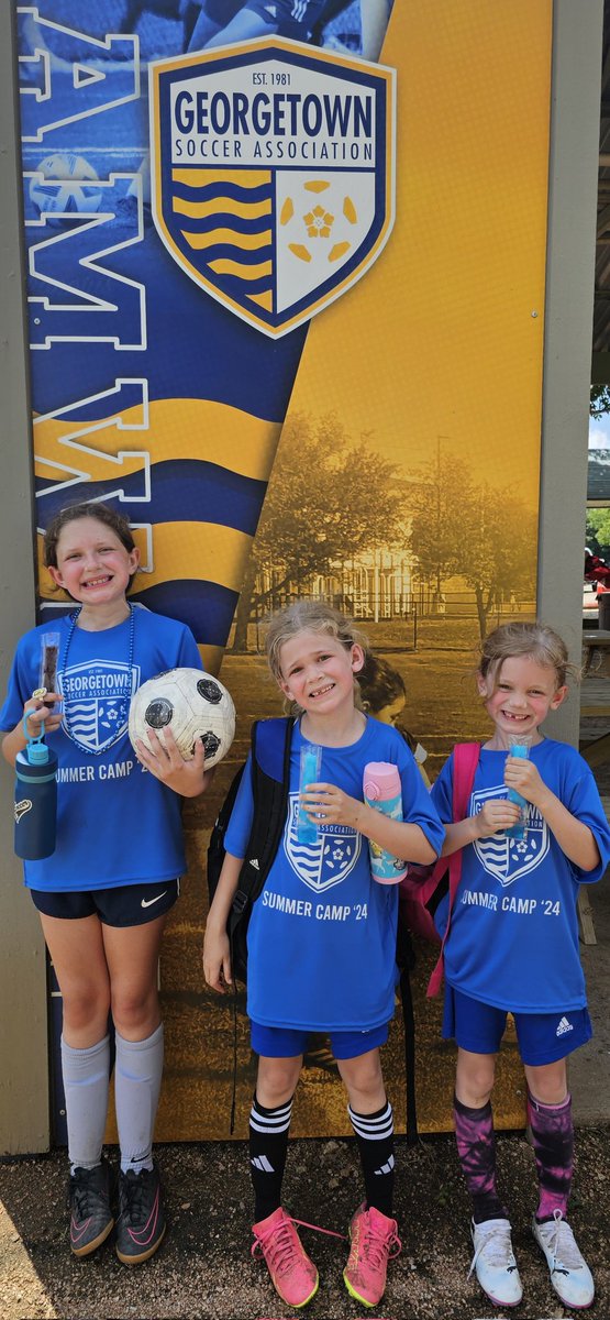 DNorman14's tweet photo. Summer soccer camp with the cousin! Thanks to all the coaches @gsaforcefc for an excellent week! https://t.co/UX599Wz5IO