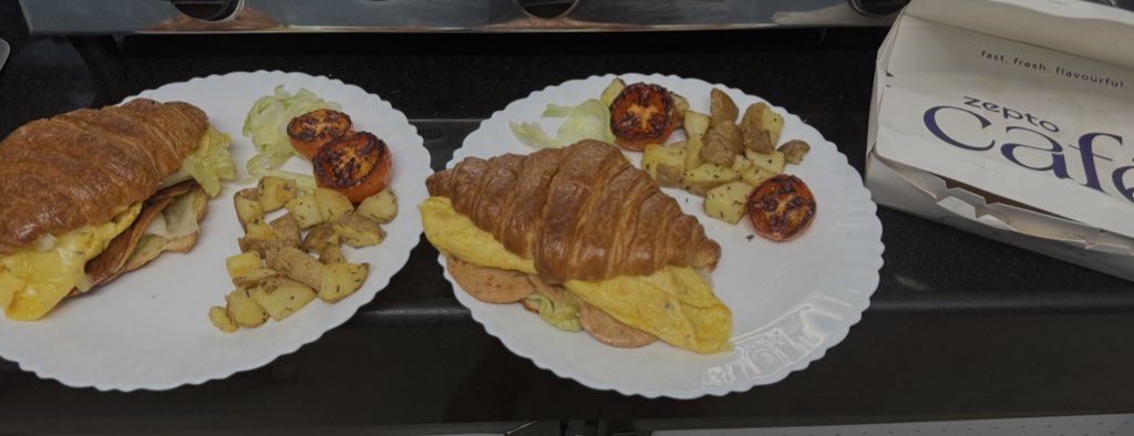 anup_world's tweet photo. @ZeptoNow Thank you for making good croissants accessible! #zeptocafe https://t.co/shUihSbw9d