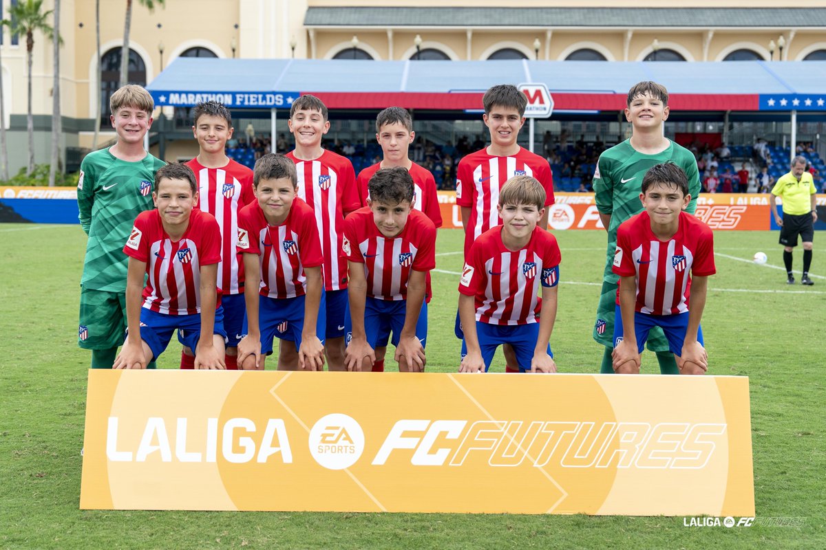 AtletiAcademia's tweet photo. ¡Clasificados como primeros de grupo! 🙌

⚽ 𝟖 𝐠𝐨𝐥𝐞𝐬 a favor
🔐 𝟎 𝐠𝐨𝐥𝐞𝐬 encajados

¡Qué gran inicio de #LALIGAFCFUTURES internacional! 👊 https://t.co/UKnIyUWLPL
