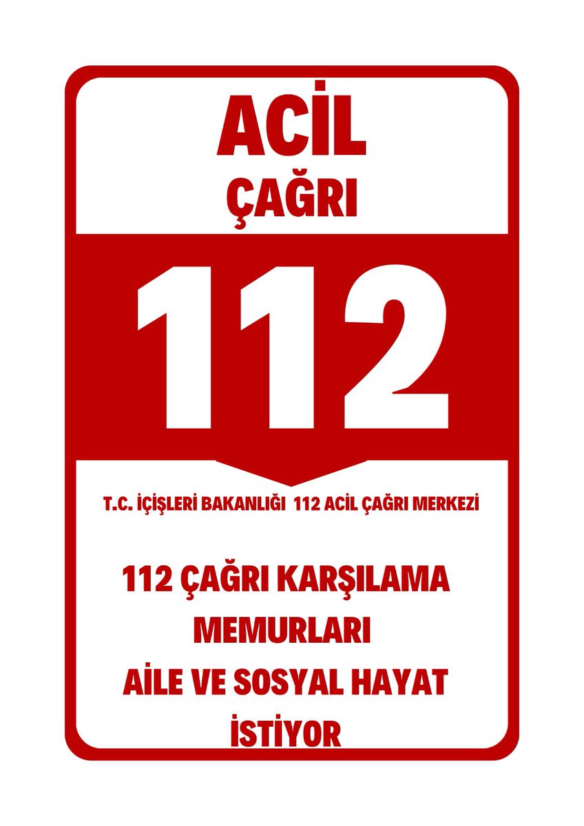 #112AcilCagrımVar