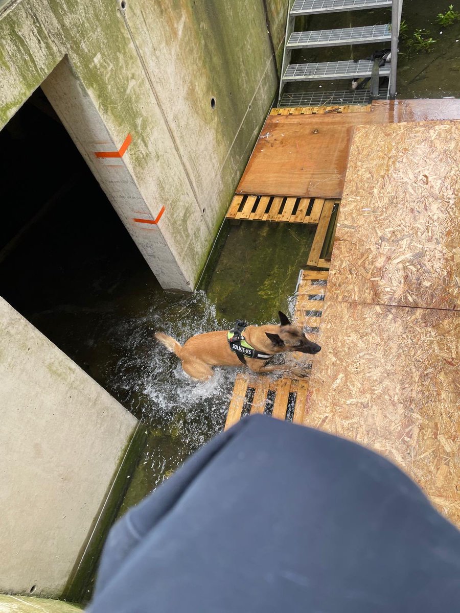Radar today searching and locating a missing person in a flooded basement while taking part in Annual maintenance of competence up in Newcastle