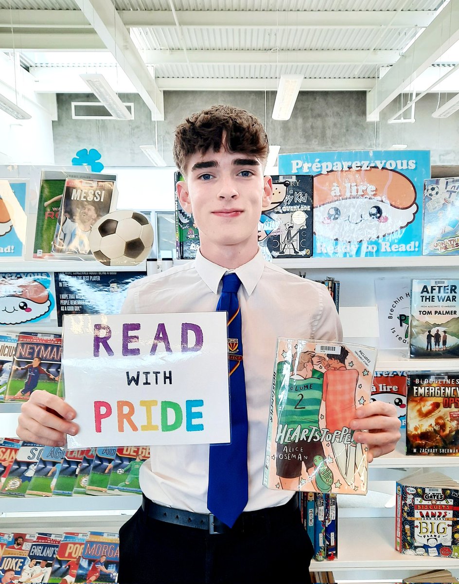 BrechinHighLib's tweet image. More fabulous reads for #PrideMonth. Check out our full musical video on Insta Reels! 🔥
#ReadWithPride #LoveIsLove 🌈 #ProudToBeBrechin