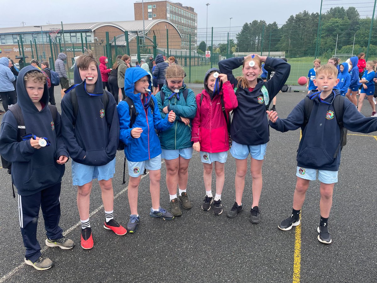 Well done today to both teams in the Netball Tournament, they both played some GREAT Netball. An AWESOME 2nd place and Silver Medals. A massive thanks to Mrs Waterhouse and Mrs Taylor for running the Netball Club and taking the children today. Thanks Mr A