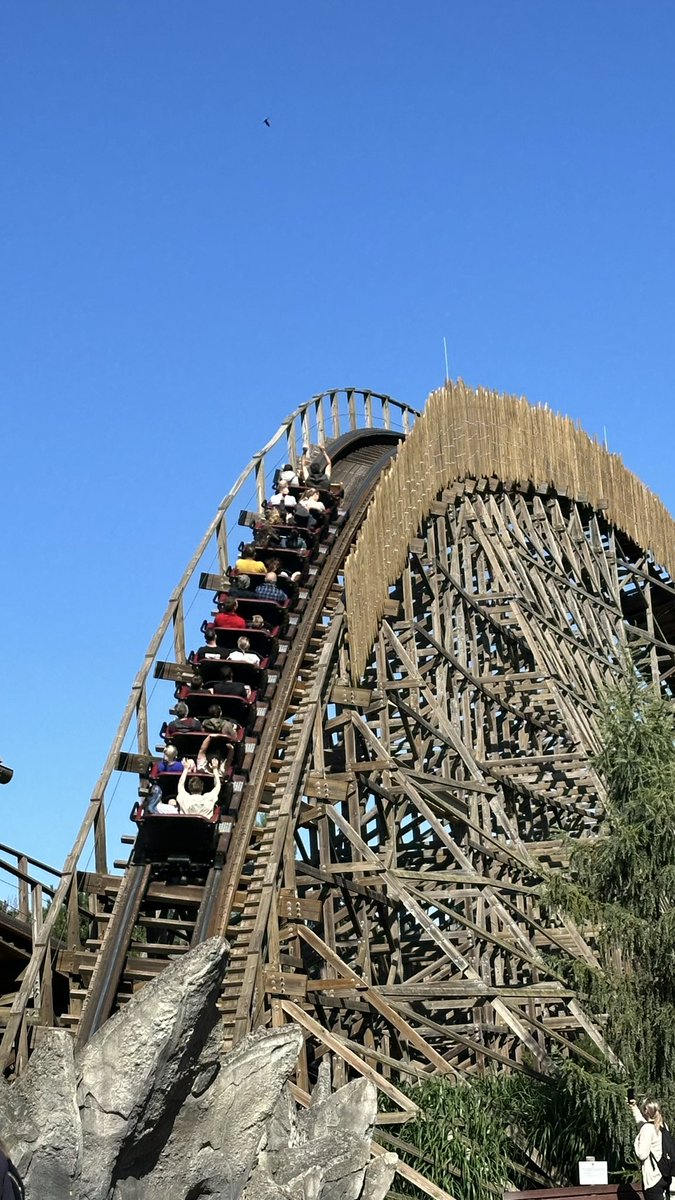 MarkLForrest's tweet image. #Wodan #Rollercoaster at #EuropaPark is the most perfect woody that ever did wood.