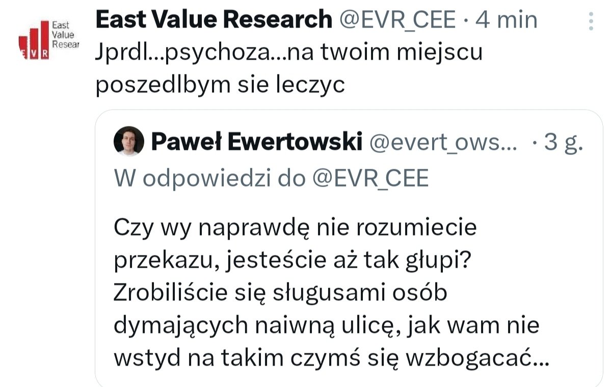 AbsurdyGieldowe's tweet photo. Wyszła świeżutka rekomendacja od EVR https://t.co/VxL0Yc3ruc