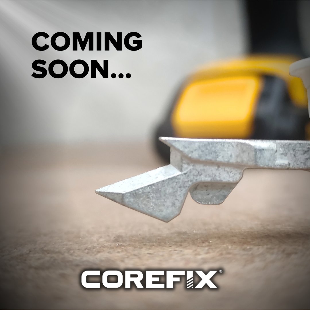 MetexOnline's tweet image. Coming soon - introducing a new fixing that’s a game-changer for plasterboard. No drill needed—just a screwdriver! Stay tuned 👀 #Corefix
