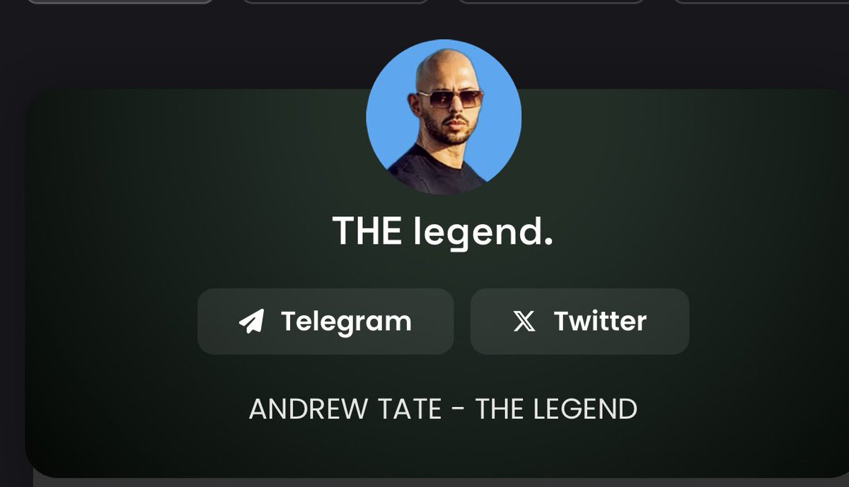 flo92092047's tweet photo. @Cobratate “Daddy” now you are “THE LEGEND”💪💪 https://t.co/KMoVunsyys