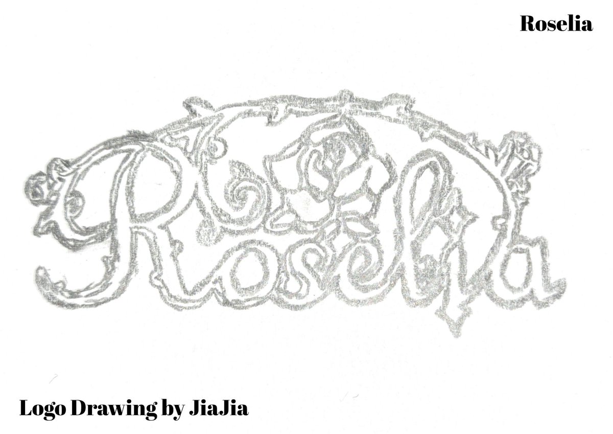 JiaJiaDrawing's tweet photo. Roselia Logo Drawing 🎨
------
Please like the tweet and follow me if you like my drawing~🩵
#Drawing #Roselia #Draw #Art #JiaJiaDrawing #バンドリ #Bandori https://t.co/Qkstyhv2y4