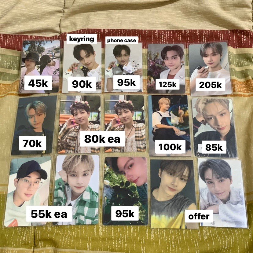 wts / want to sell

aab pc jun wonwoo seventeen
dom jakarta
exc adm

t. jungyu nana tour ocl artist made collection keyring phone case your choice yzy c ld m2u yc hitjan hitorijanai carver carver lilwish hmv dream lim d sg22 yes24 henggarae caratland 2021wonwoo flower crown its 1