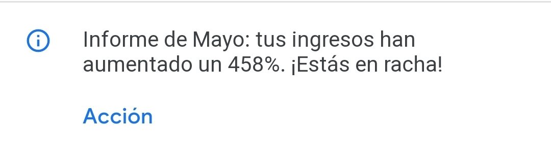 Adsense es una montaña rusa... si no te bajas de ella y sigues enchufado/a... vuelve a subir!! 🤟🏻