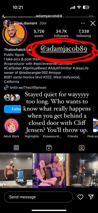 I stay out the drama, but this is not that. Cliff Jensen is a predator. He preys on young girls in bad<a href="/tag/trump2024"class="tags"><span>#trump2024</span></a>