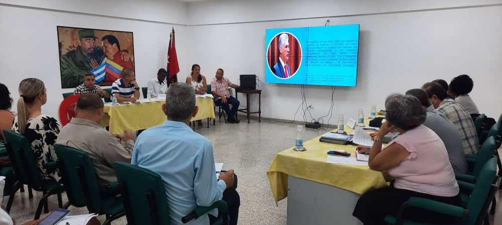 Una interesante, profunda y  aportadora jornada de trabajo, marcó el ejercicio final de los estudiantes que cursan el  Entrenamiento de Posgrado en la Universidad del Partido Comunista de Cuba "Ñico López".
#somoscontinuidad
#Cuba
#venceremos
