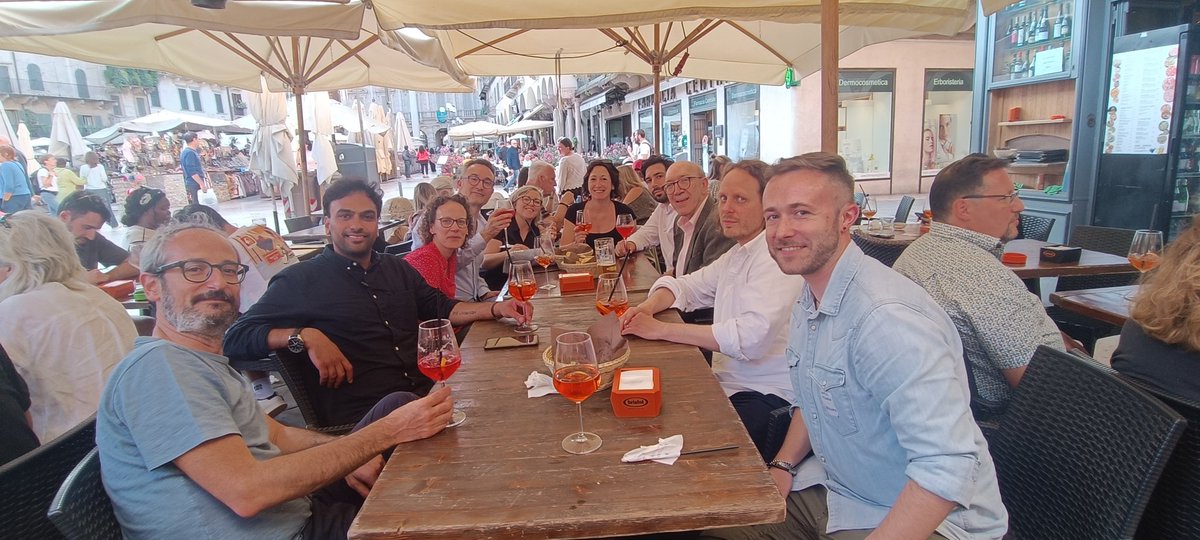 Cristina Orso (@cris35154899) on Twitter photo Spritz time at #IHWB 2024!!!🍷🍷🍷
<a href="/CatiaNicodemo/">Catia Nicodemo</a> <a href="/cricri81/">Cristina Tealdi</a> <a href="/MosconeF/">Francesco Moscone</a> <a href="/JoanEMadia/">Joan Madia</a> <a href="/tomfratti/">Tommaso Frattini</a> <a href="/gkjellsson/">Gustav Kjellsson</a> <a href="/KhalidShomali/">Khalid Shomali</a> Spritz time at #IHWB 2024!!!🍷🍷🍷
<a href="/CatiaNicodemo/">Catia Nicodemo</a> <a href="/cricri81/">Cristina Tealdi</a> <a href="/MosconeF/">Francesco Moscone</a> <a href="/JoanEMadia/">Joan Madia</a> <a href="/tomfratti/">Tommaso Frattini</a> <a href="/gkjellsson/">Gustav Kjellsson</a> <a href="/KhalidShomali/">Khalid Shomali</a>