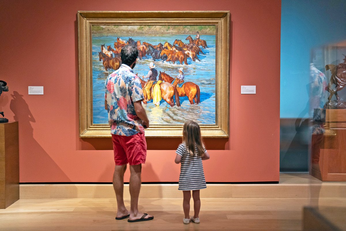 Father's Day is this Sunday and we are treating dads to a day at the museum! 💙🧡

Dads get free admission with the purchase of one other admission ticket all day on Sunday, June 16. Make memories in our vast, cool gallery spaces together! thejamesmuseum.org/visit