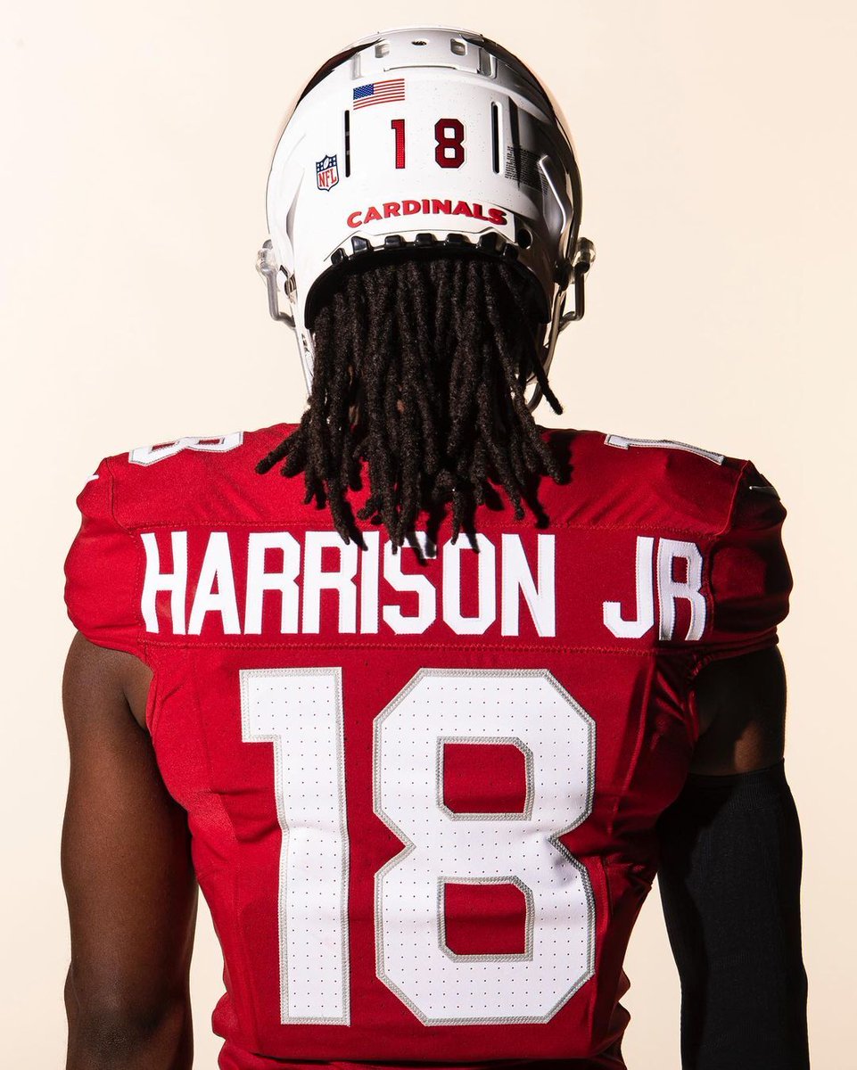 NFL's tweet photo. First look at Marvin Harrison Jr. in his new threads 👀

(via @MarvHarrisonJr ) https://t.co/AGXGrAWJFc
