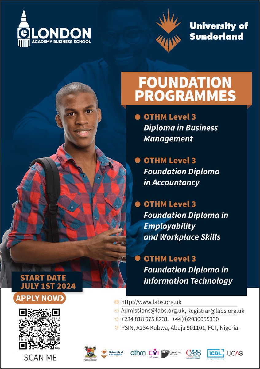 London Academy Business School tweet media
