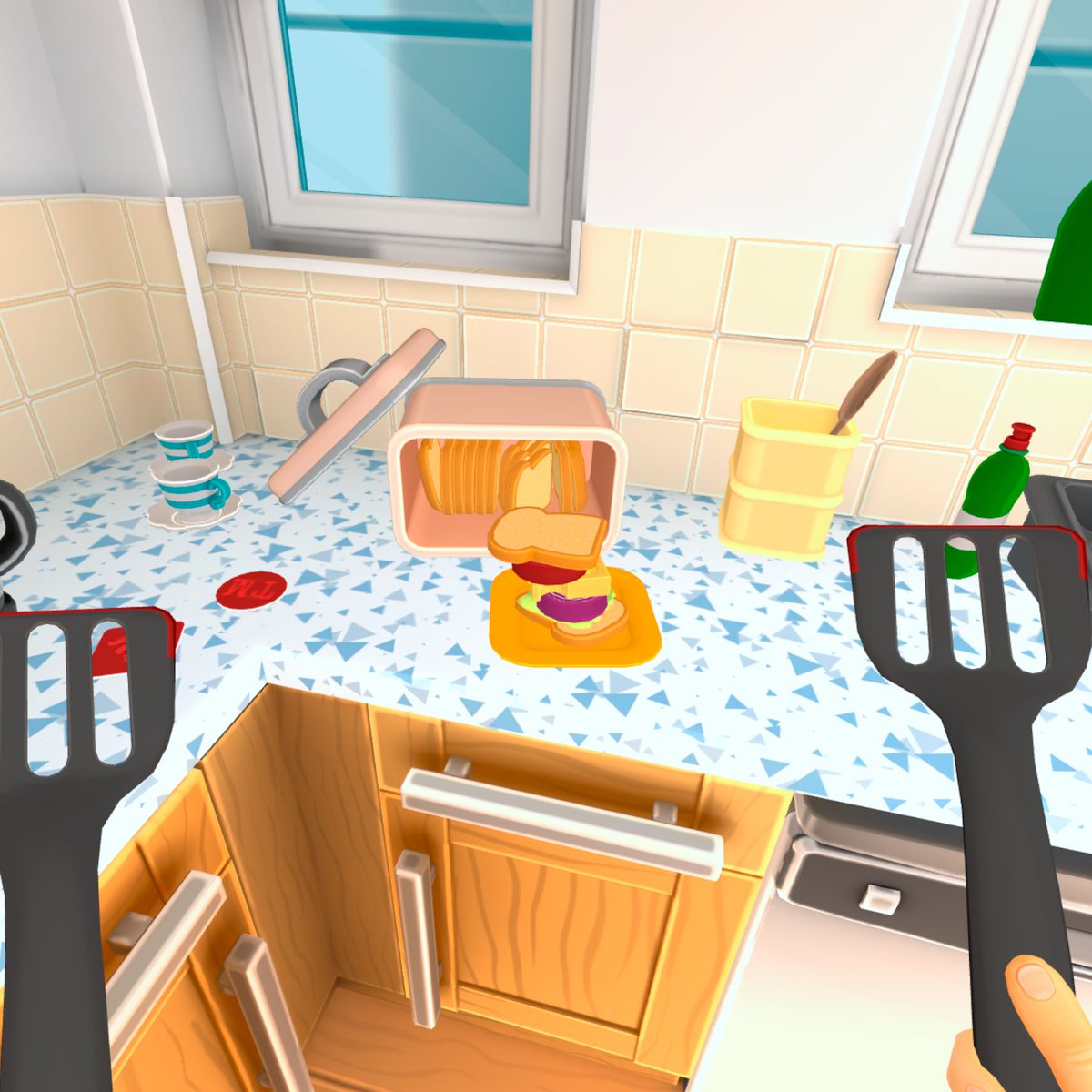 Retro8T4's tweet image. This should win big, right? Never has there been such a great sandwich 🥪!.... Greg "0 Points" 😅 #taskmastervr