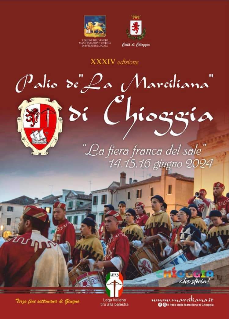 chioggiapedia's tweet photo. Tutti alla Marciliana β
Dal 14 al 16 giugno Chioggia rivive la guerra tra veneziani e genovesi che si combattΓ© qui a fine Trecento.
#Chioggiapedia #marciliana #marciliana2024 #LocalBlogger #chioggiaΒ #sottomarina #Venezia #Veneto #italia
@TurismoVeneto @zaiapresidente https://t.co/Z4hpvslKie