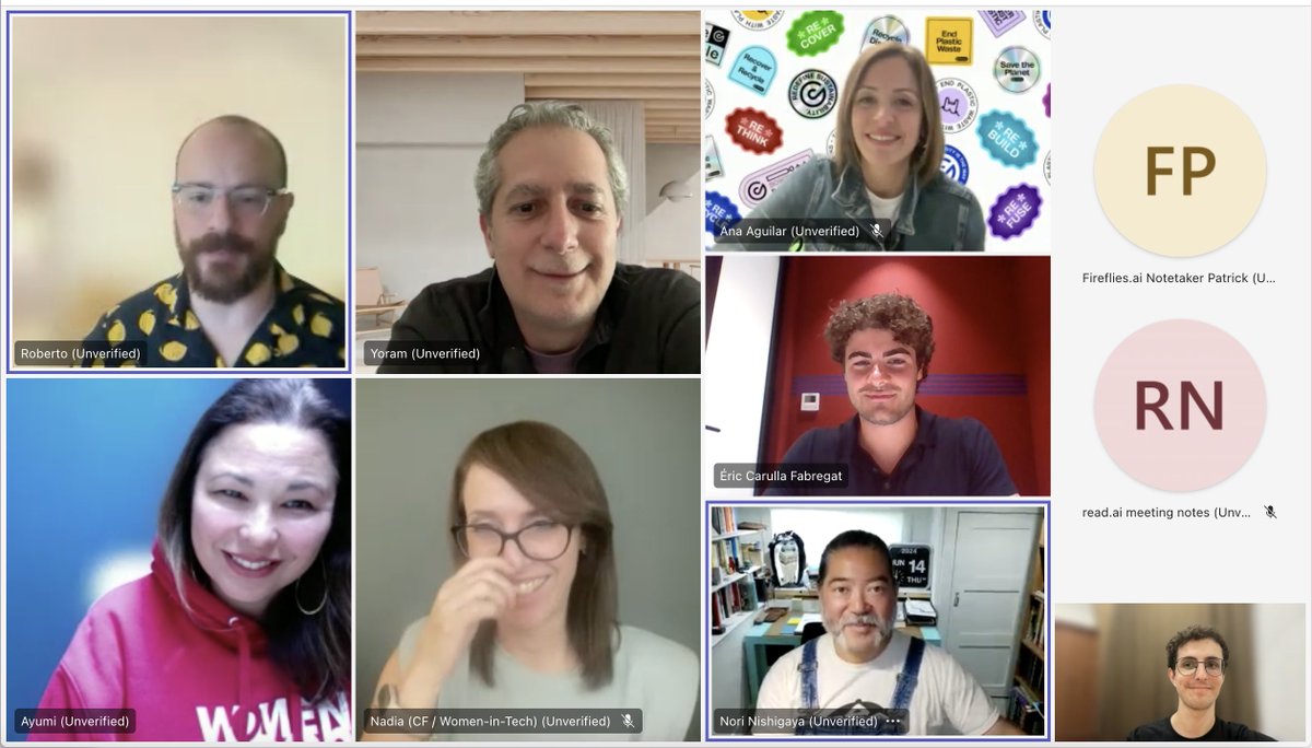 NMKR (@nmkr_io) on Twitter photo Today we had a fantastic kick-off call with <a href="/FCBarcelona/">FC Barcelona</a> and #BarcaVision.
We're excited to be working with them to drive equality and sustainability using <a href="/Cardano/">Cardano Community</a> tech.
Grateful to be part of this amazing group of people. 💚
<a href="/womenintech/">Women in Technology</a>
<a href="/AndamioPlatform/">Andamio</a>
<a href="/Plastiks_io/">Plastiks ♻️</a> Today we had a fantastic kick-off call with <a href="/FCBarcelona/">FC Barcelona</a> and #BarcaVision.
We're excited to be working with them to drive equality and sustainability using <a href="/Cardano/">Cardano Community</a> tech.
Grateful to be part of this amazing group of people. 💚
<a href="/womenintech/">Women in Technology</a>
<a href="/AndamioPlatform/">Andamio</a>
<a href="/Plastiks_io/">Plastiks ♻️</a>