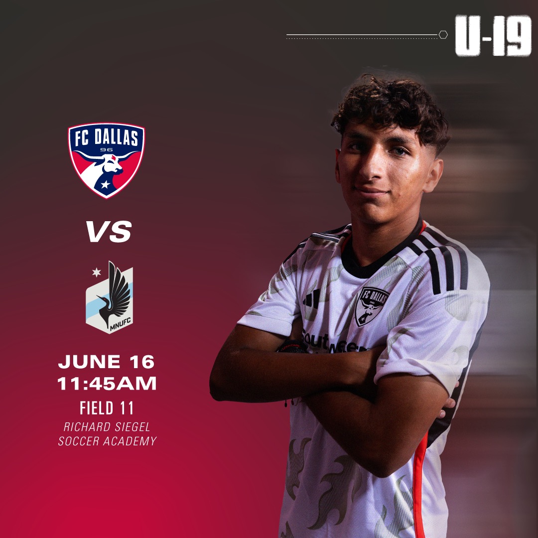 FCDallasYouth's tweet photo. It’s time to go for the Cup 🏆

The Round of 32 schedule for @MLSNEXT Cup across our 4 age groups ➡️ https://t.co/nddKiBikFp