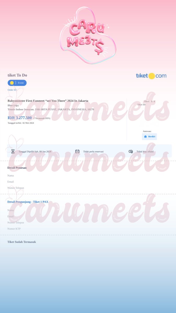 JASTIP TIKET KONSER tweet media