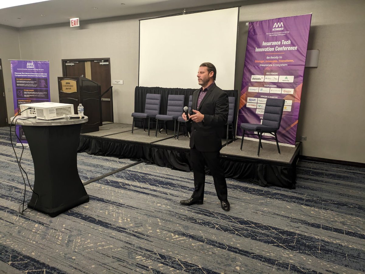 ITIC Chicago 2024

🌟Live Update from Day 2 of Insurance Tech &amp; Innovation Conference 2024!🌟

Peter Burchett, Technical Director Personal Lines - Risk Solutions, <a href="/The_Hanover/">Hanover Insurance</a> explaining the "Use case: Telematics &amp; IoT in Insurance"

#ITICChicago2024