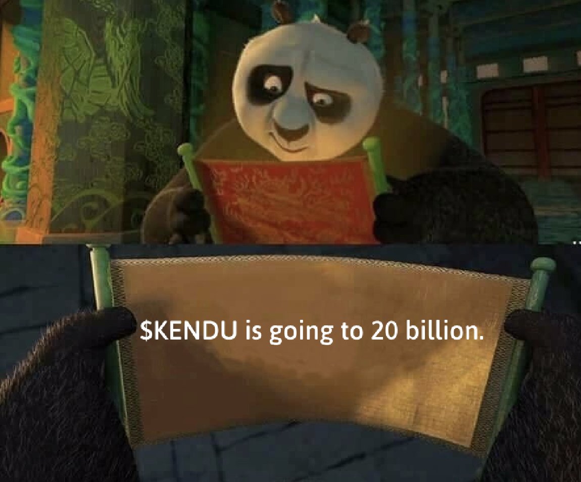 cockmalof's tweet photo. @Cobratate Double down on $KENDU https://t.co/xZqdRGSICP