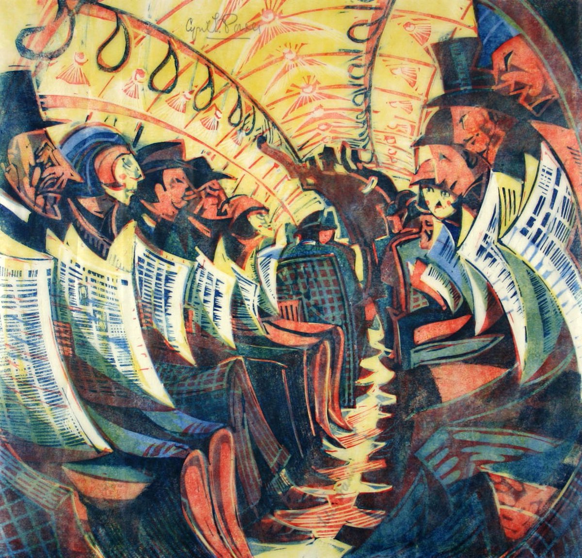 Paintings of London tweet media