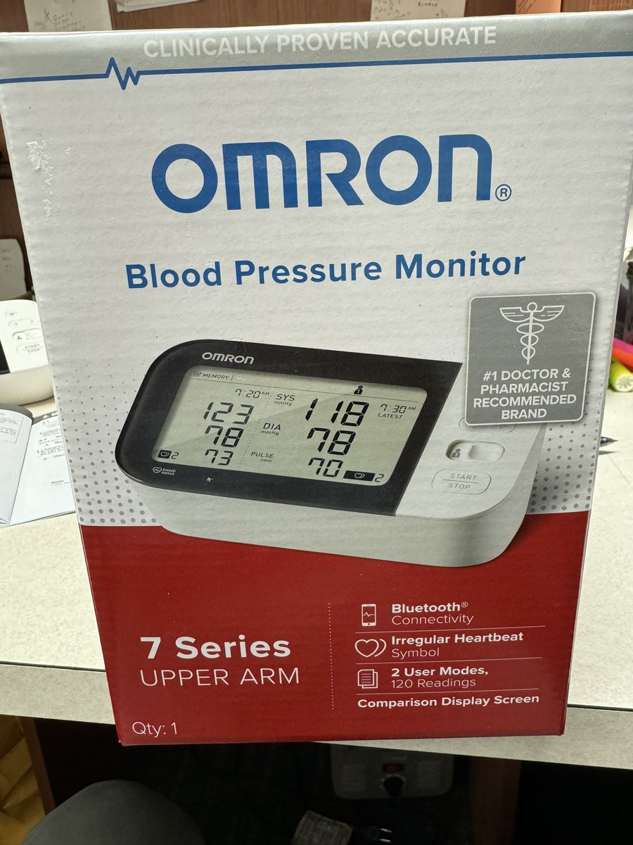 eScottieC's tweet photo. @OmronHealthUS As an owner of a pharmacy I was super pumped to try this product and recommend it to my patients. However the Omron Connect app will prevent this. After spending 30 plus minutes with customer support their only solution is try again in 24 hours. Does anyone have a Blood Pressure monitor recommendation that will sync to a smart phone.  I’m gonna return this product. Now I remember why I gave up on them years ago.