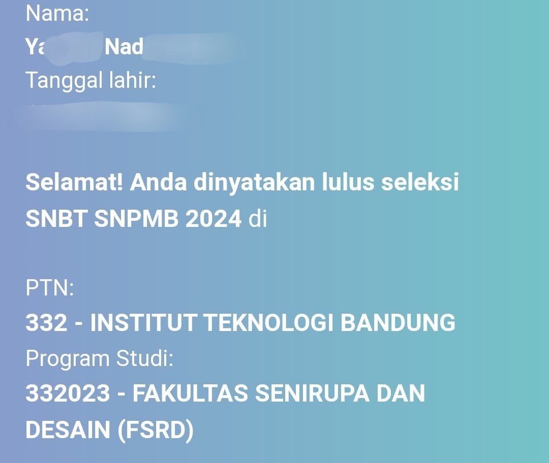 karbeb doomed yuri yang membawaku ke FSRD ITB🤤 #portofoliosnbt2024