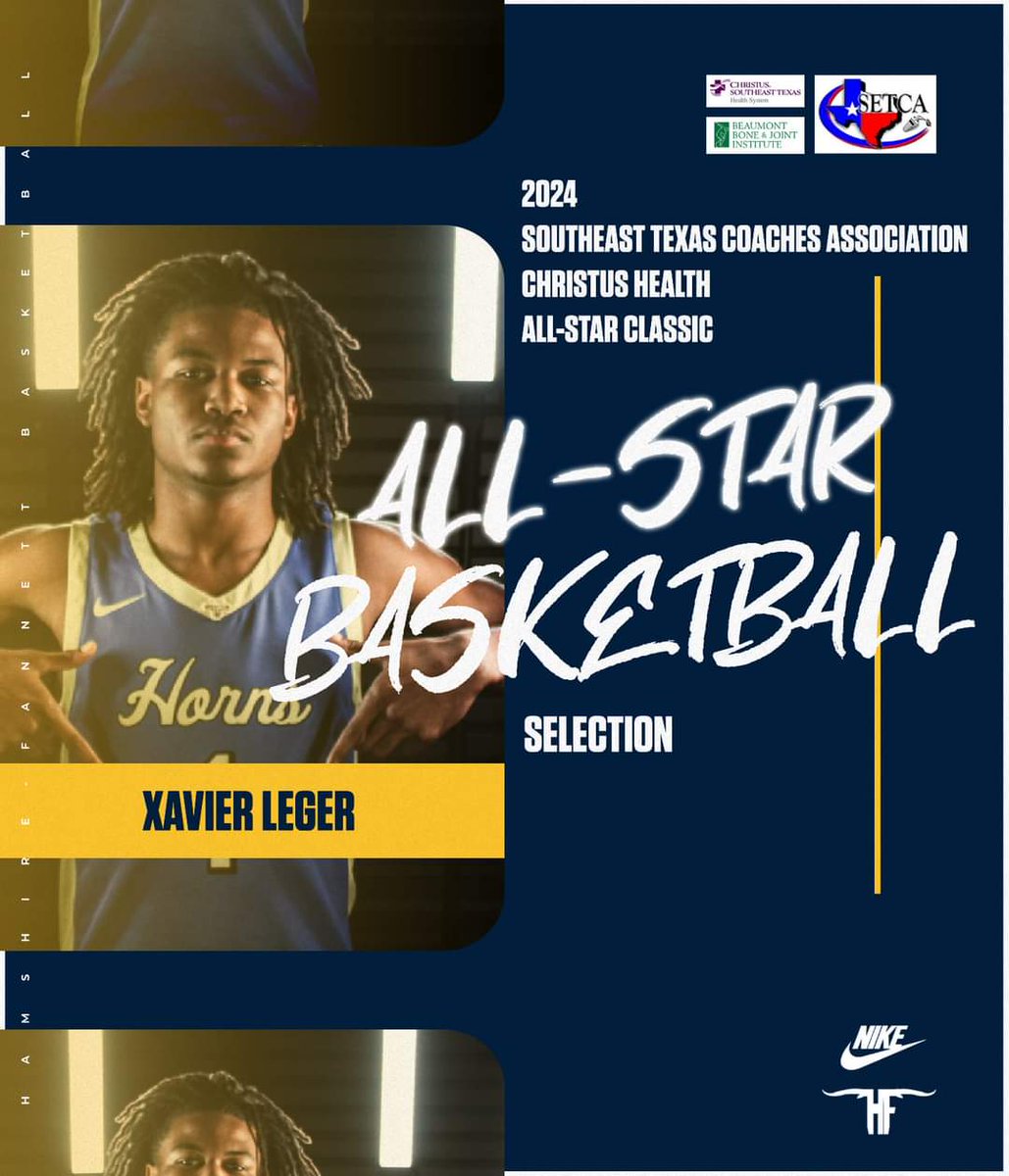 HFISD_Longhorns's tweet photo. IT'S GAMEDAY!!!

Best of luck to Jeremiah Smith and Xavier
as they compete in the 2024 Southeast Texas Coaches Association All-Star basketball game in Winnie!
(Thread) https://t.co/Fw7R4yjWiT