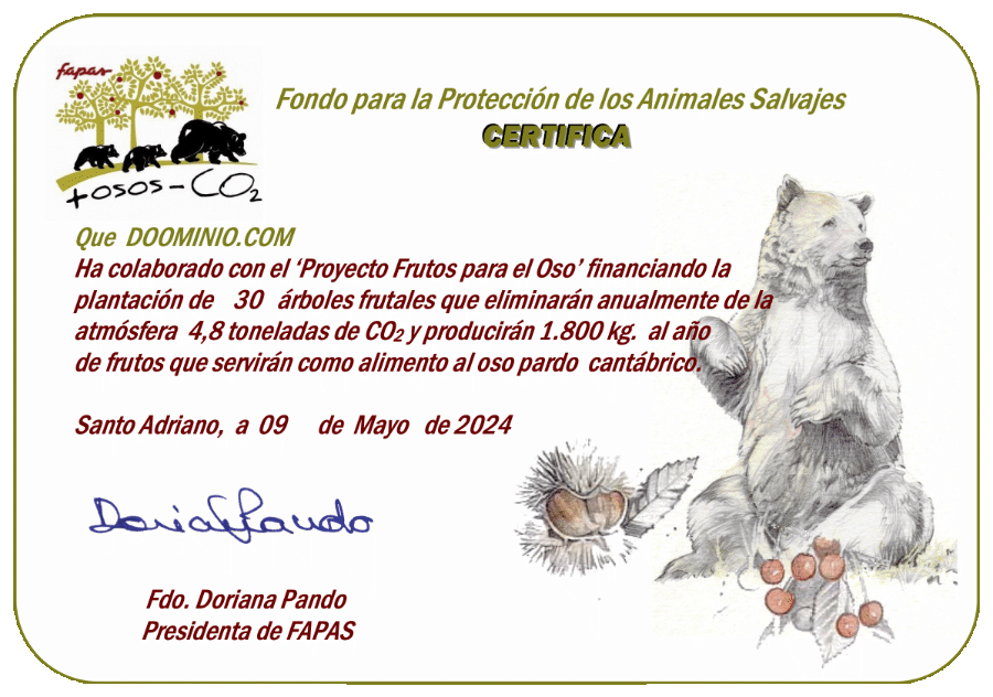 doominio's tweet photo. Continuamos nuestro compromiso con el #hostingecologico. Un año más, seguimos plantando árboles en Asturias con el FAPAS, para compensar nuestras emisiones de CO2 y favorecer el hábitat del Oso Pardo.
👉 https://t.co/3Pcx8SuvHM
#hostingsostenible #bosque #asturias #osopardo https://t.co/WwkUoGoivN