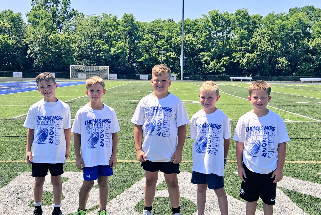 ATaphouse22's tweet image. These @beechwood_tiger boys are excited to cheer on the @TMU_Football boys this fall!! Such a positive and fun youth camp this week!  Be on the lookout for the #Classof2034 🏈🤍