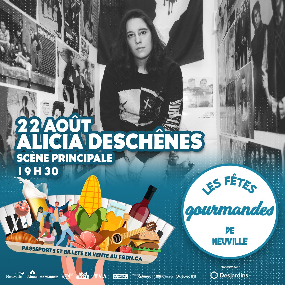 Fêtes gourmandes de Neuville (@fgneuville) on Twitter photo Alicia Deschênes
Jeudi 22 août - 19h30
Scène principale
....
Passeports et billets: fetesgourmandesneuville.com
#FGDN #FGDN2024 #Neuville #Portneuf #Quebec #Festival #musique #Foodies #Terroir #Bouffe #arts #spectacles #Concert #aliciadeschenesmusique <a href="/AgenceBam/">Agence BAM</a> <a href="/ali_deschenes/">Alicia Deschênes</a> Alicia Deschênes
Jeudi 22 août - 19h30
Scène principale
....
Passeports et billets: fetesgourmandesneuville.com
#FGDN #FGDN2024 #Neuville #Portneuf #Quebec #Festival #musique #Foodies #Terroir #Bouffe #arts #spectacles #Concert #aliciadeschenesmusique <a href="/AgenceBam/">Agence BAM</a> <a href="/ali_deschenes/">Alicia Deschênes</a>