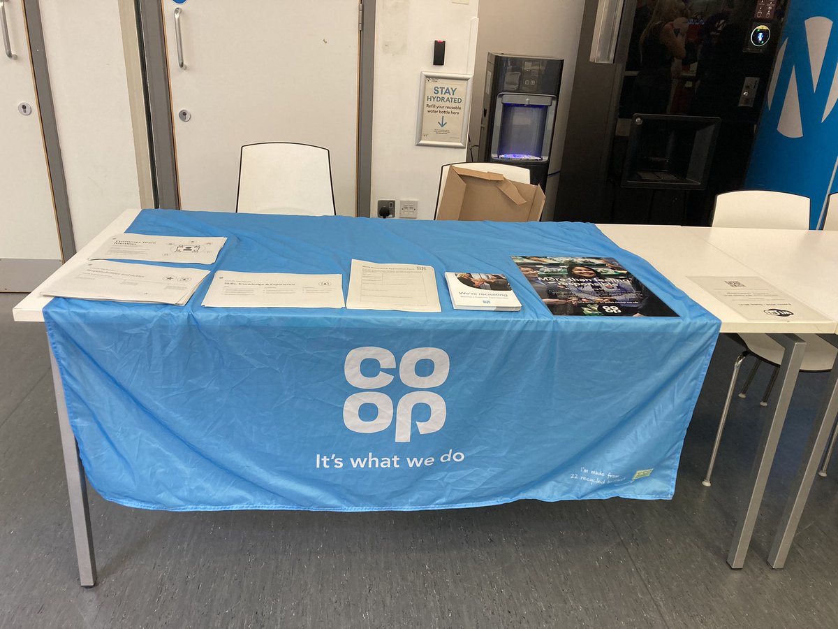 Great day at <a href="/NCCArdleigh_/">New City College | Ardleigh Green</a>  today for their SEND career progression fair. Was great to see some familiar faces who had previously done work experience in our local stores. Thank you for the invitation so we can share some of the great work <a href="/coopuk/">Co-op</a> do in our local communities