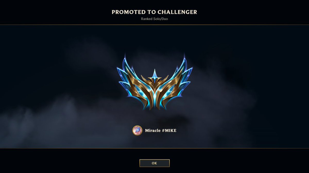 Babe wake up... Miracle biannual challenger post just dropped