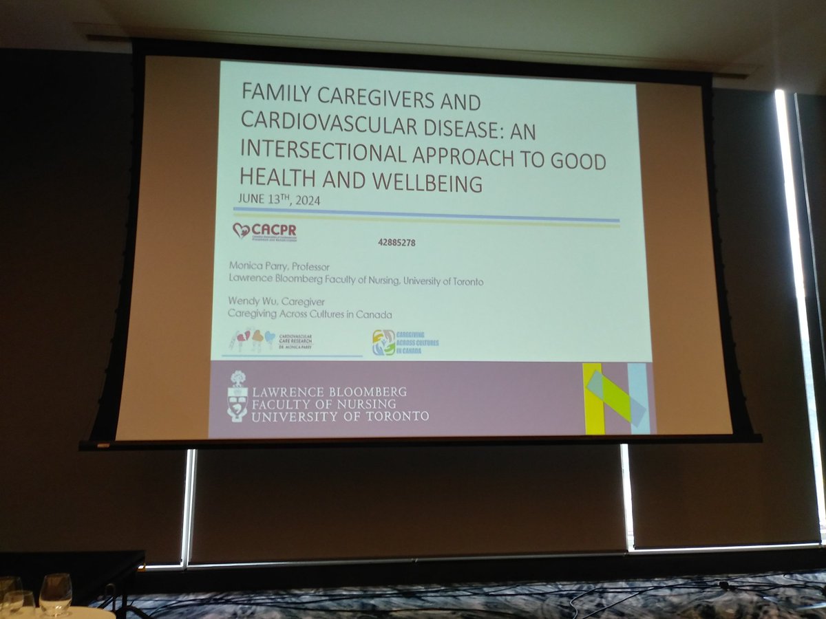 Fantastic talks today addressing multiple dimensions of complexity at #CACPR2024!  <a href="/parryresearch/">Monica Parry, NP (Adult), PhD, FAAN, FCAN, FAHA</a>